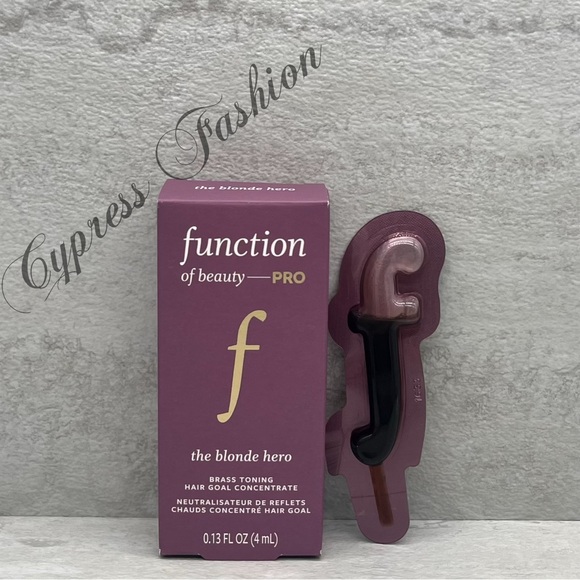 💫 $3 Three Function of Beauty Pro The Blonde Hero Brass Taming Hair Concentrates - Picture 3 of 6